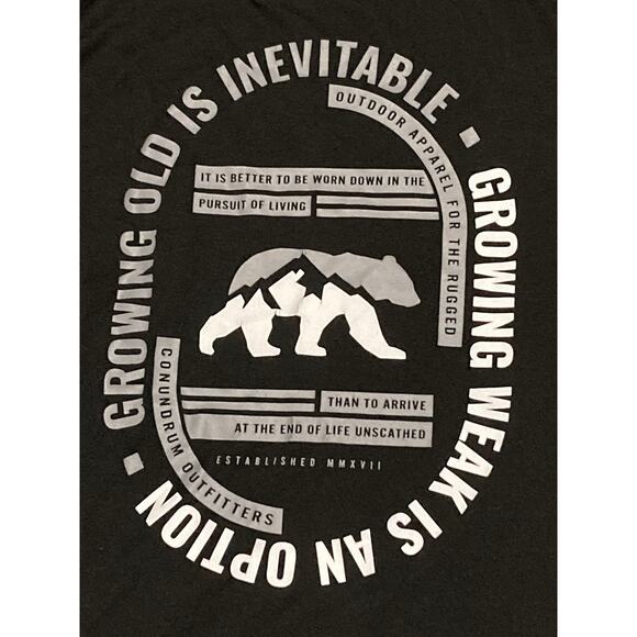 CONUNDRUM OUTFITTERS Right to Bear T SHIRTS SIZE XL BLACK Lot Of 3 - Picture 6 of 7